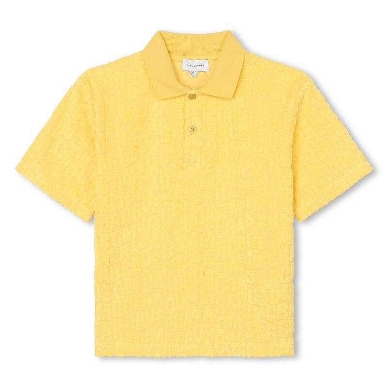 MARC JACOBS Jumbled Logo Polo 8 - 12Y image number 4